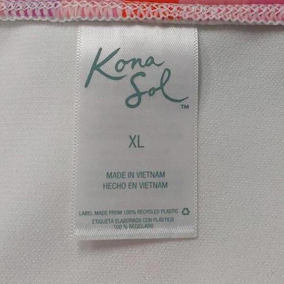 Plaid Medium Coverage High Waist Bikini Bottom | Kona Sol - Picture 3 of 7